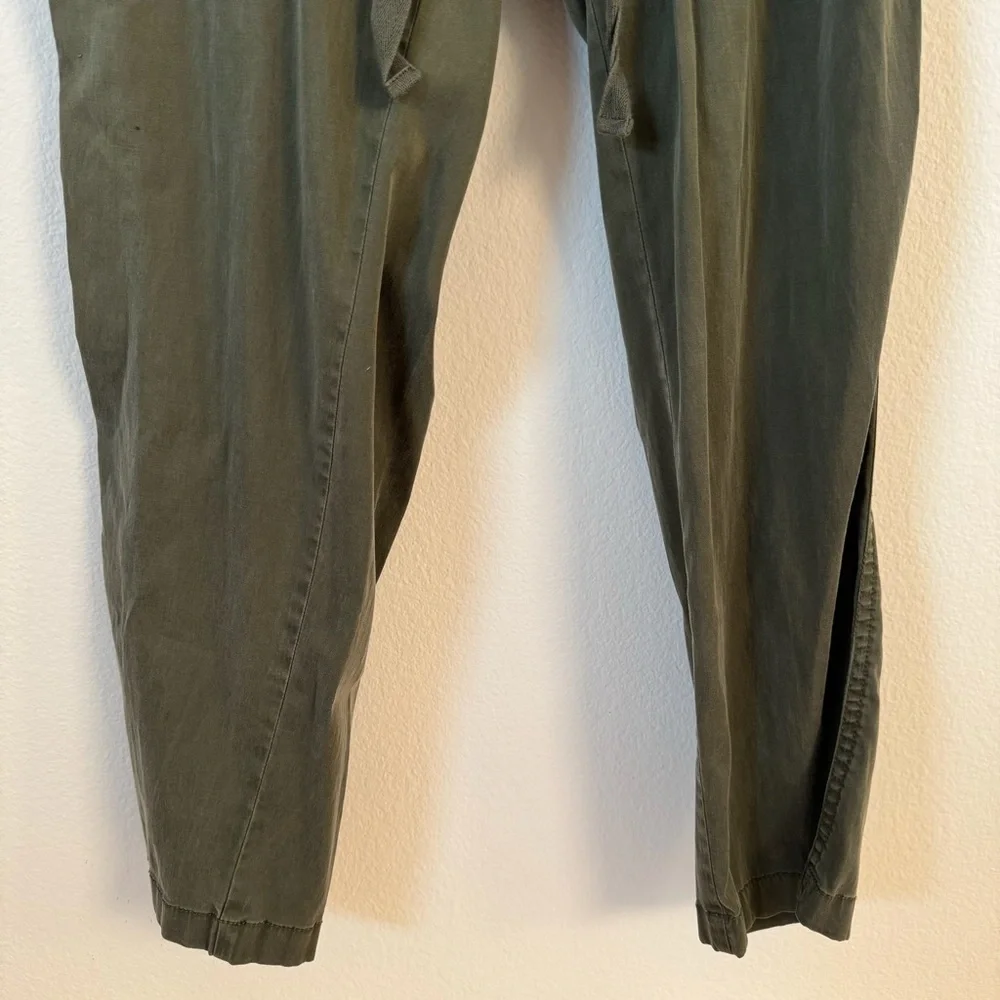 Lou & Grey Cosmic Drawstring Joggers Olive Army Green S - Picture 6 of 14